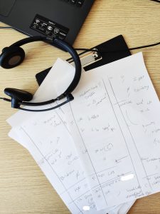 Interpretariato da remoto con presa di note